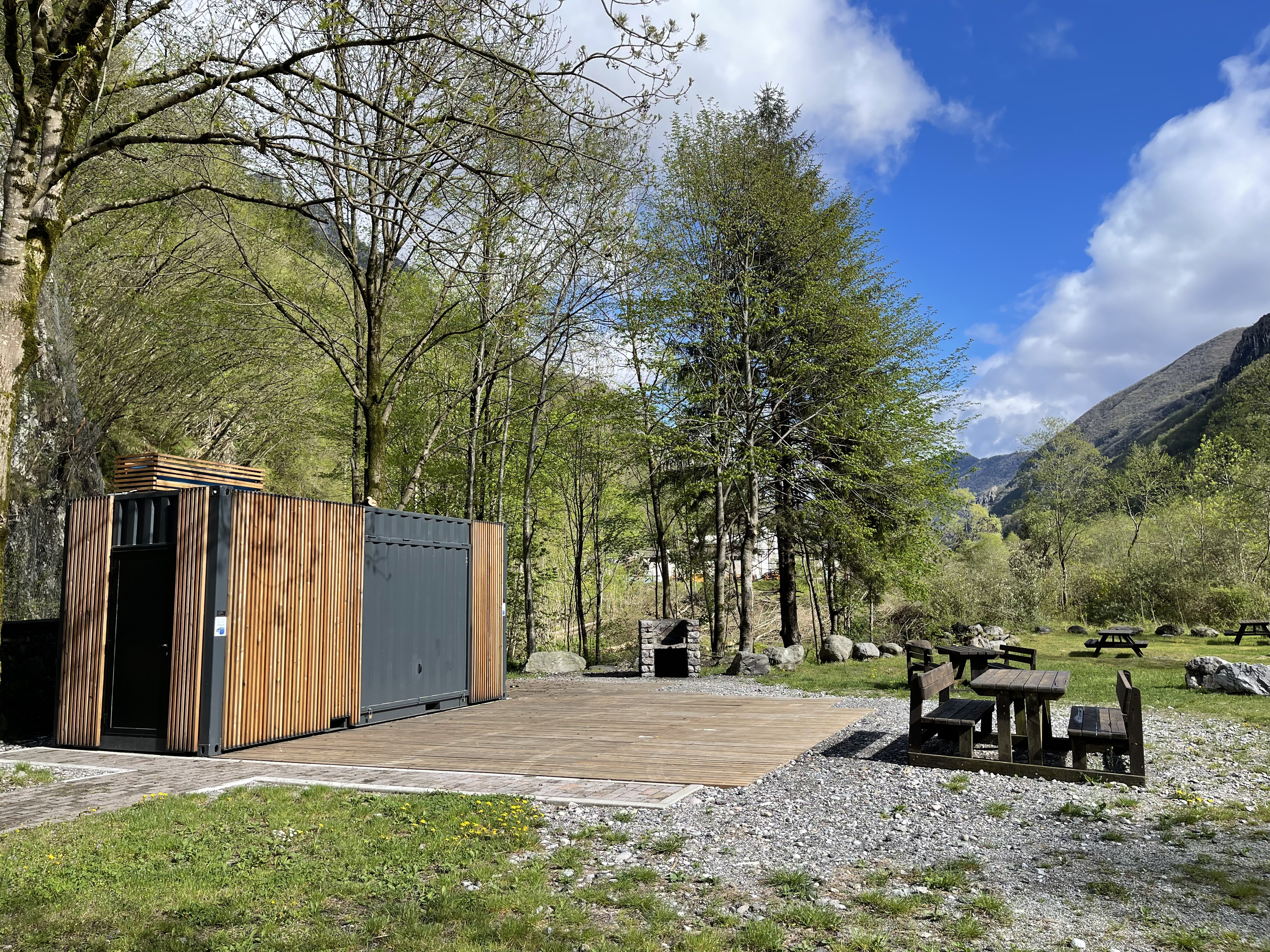 Inaugurazione chiosco in Loc. Parina