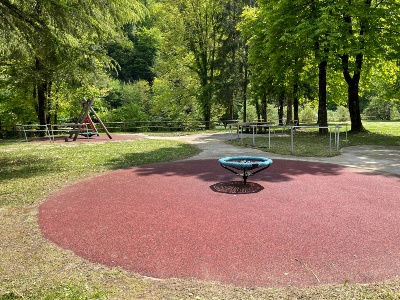 Immagine che raffigura Parco giochi inclusivo L'oro del Brembo di Via Orbrembo